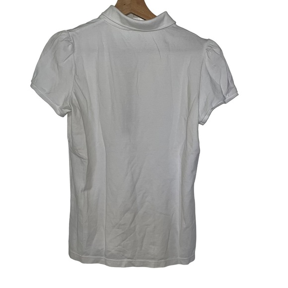 Burberry Check Trim Stretch Pique Polo Shirt Size L - Picture 5 of 7